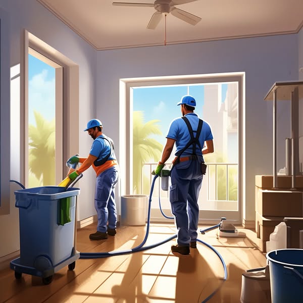 تنظيف الواجهات الزجاجية